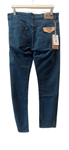 Pantalón tejano para hombre azul, corte clásico y casual