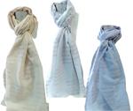 Pashmina amplia de tacto agradable, usable como chal