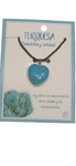 Collar mujer Piedra Corazón pequeño