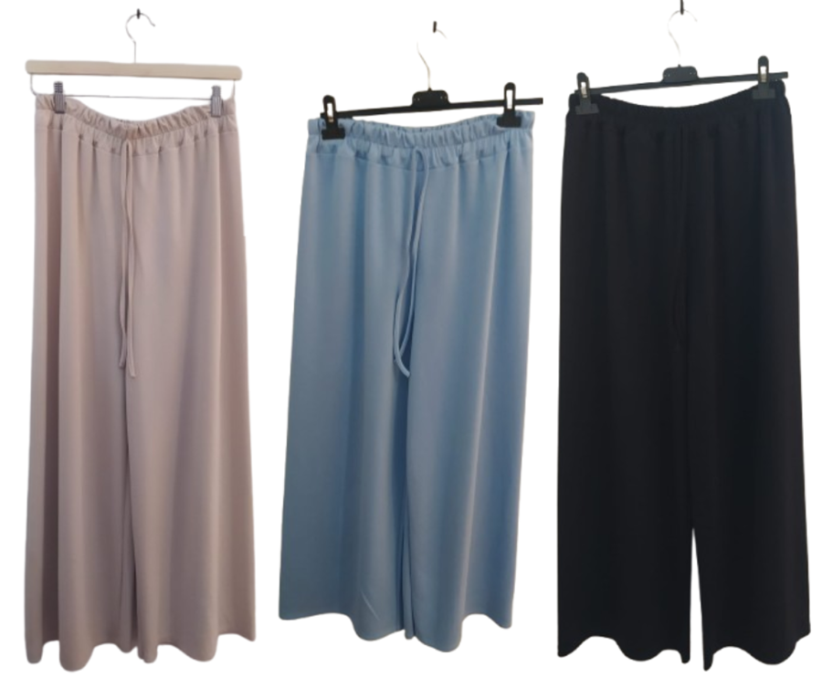 Pantalón mujer Chandal amplio Palazzo